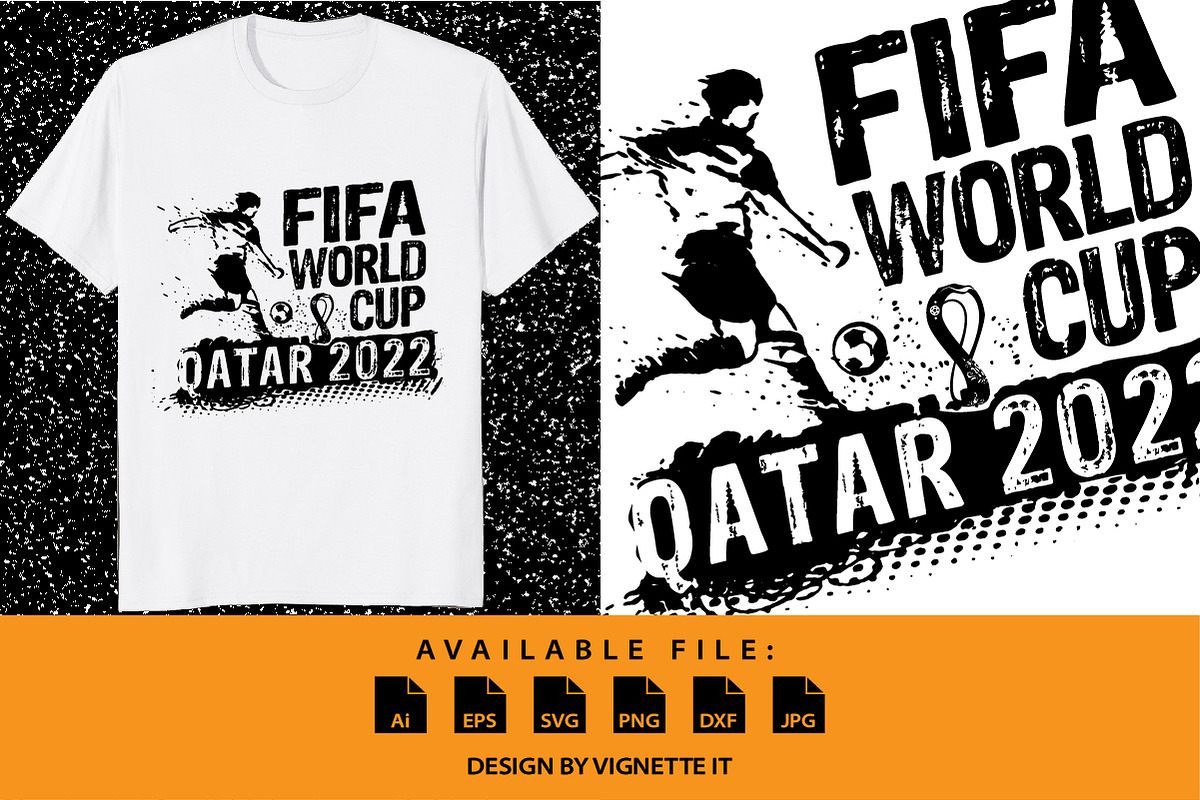 FIFA World Cup Qatar 2022 Football, a Sport Illustration by Vignette.IT (Photo 2 of 3)