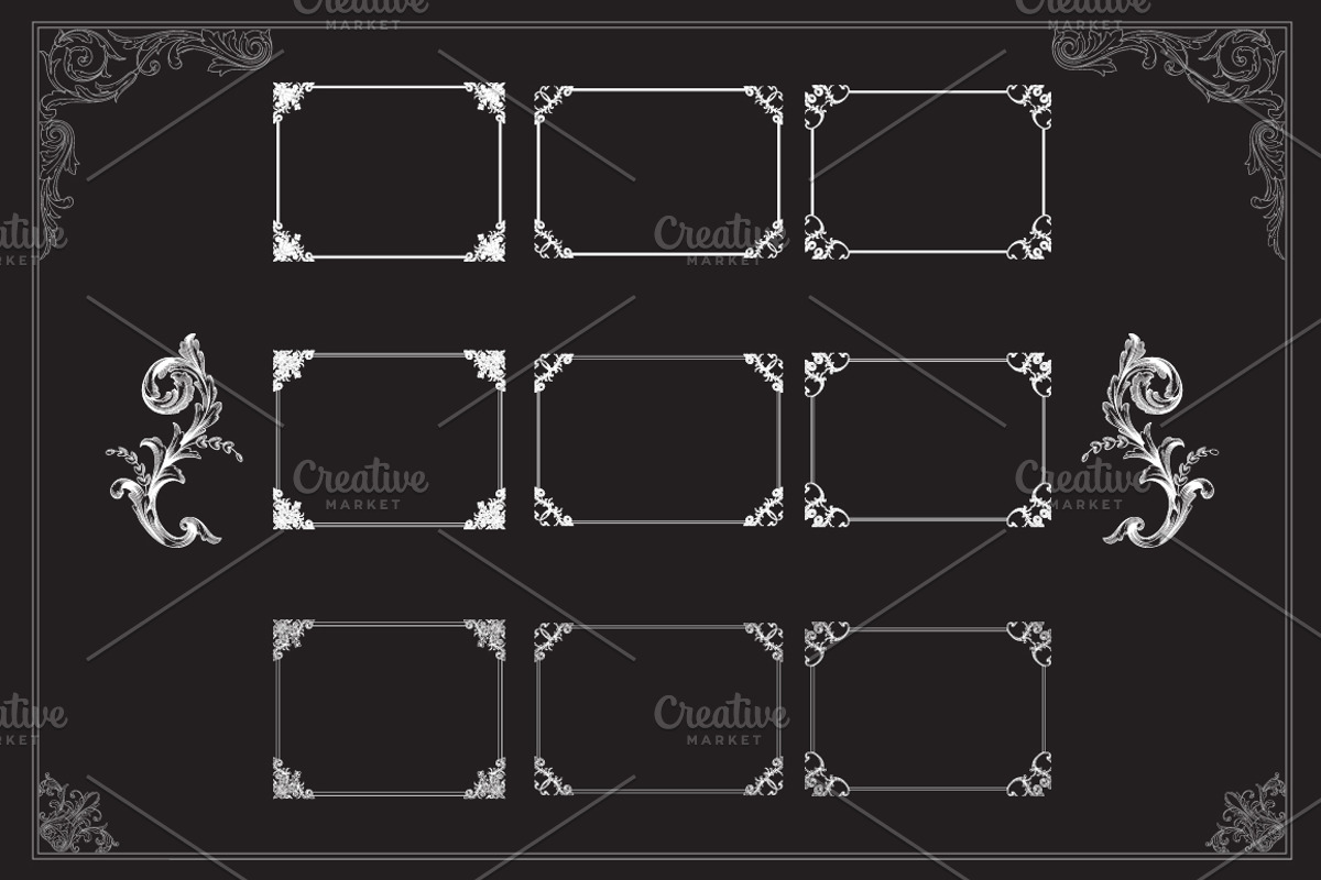 Ornament elements for decorate, a Decorative Illustration by Samira (Photo 5 of 16)