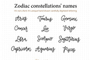 Zodiac SVG and seamless pattern set., an Illustration by ClipArtRoom (Thumbnail 4 of 6)