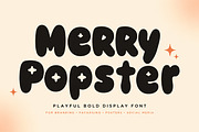 Merry Popster, a Slab Serif Font by Wow Magic (Thumbnail 1 of 5)