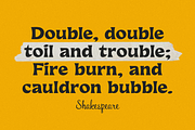 Jack's Lantern, a Sans Serif Font by Bruised Goods (Thumbnail 3 of 14)