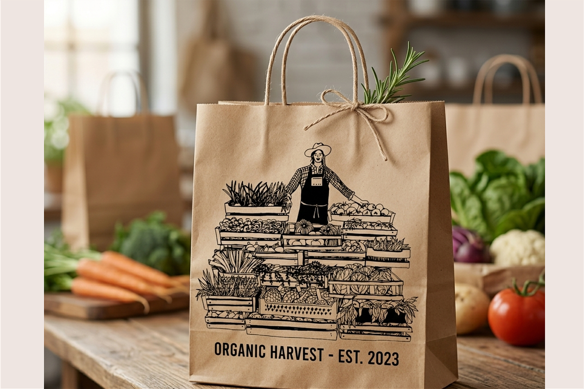 Farm Clipart SVG Hand Drawn Market, a Decorative Illustration by Anada Arty (Photo 5 of 10)