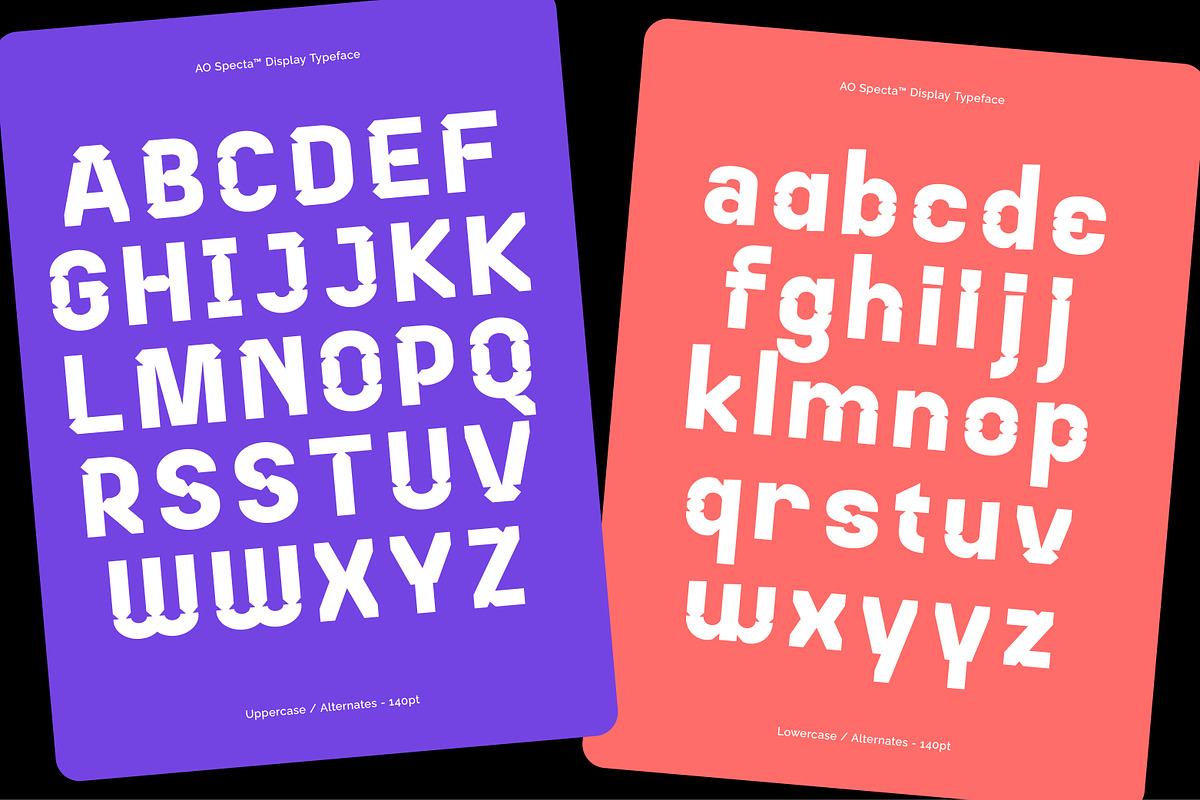 AO Specta - Display Typeface, a Sans Serif Font by OwunStudio (Photo 5 of 15)
