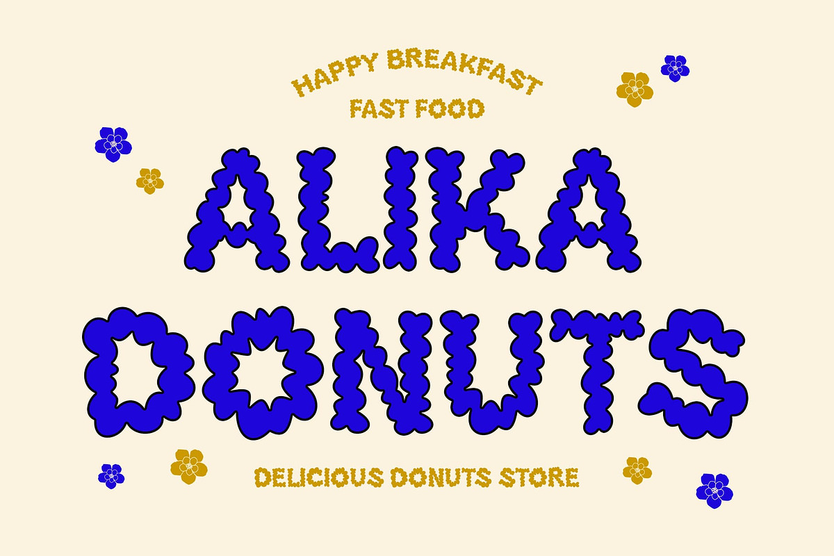 Clodice – Bubble Typeface, a Sans Serif Font by Craft Supply Co. (Photo 2 of 8)