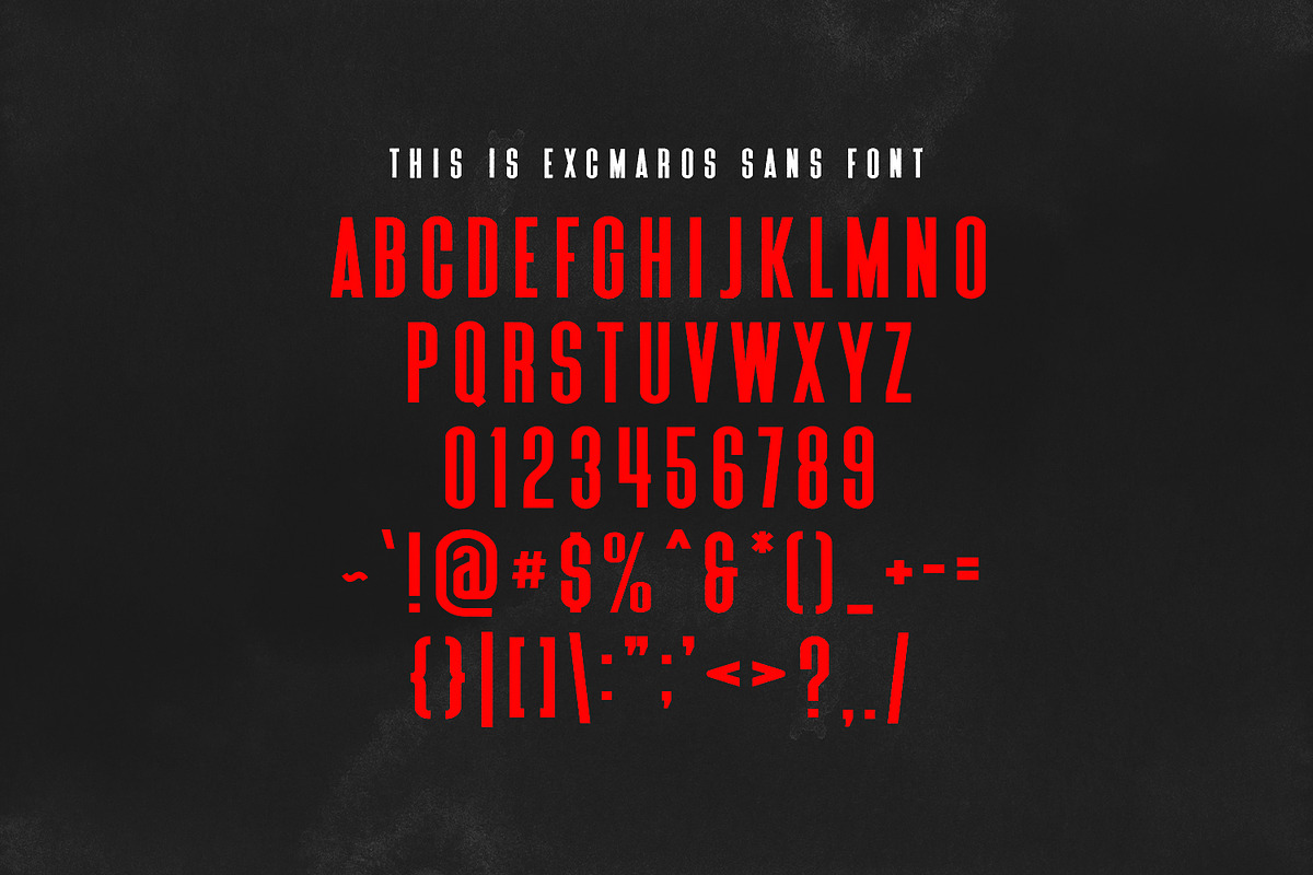Excmaros Handmade Brush Font Duo, a Handwritten Font by Maulana Creative (Photo 8 of 9)
