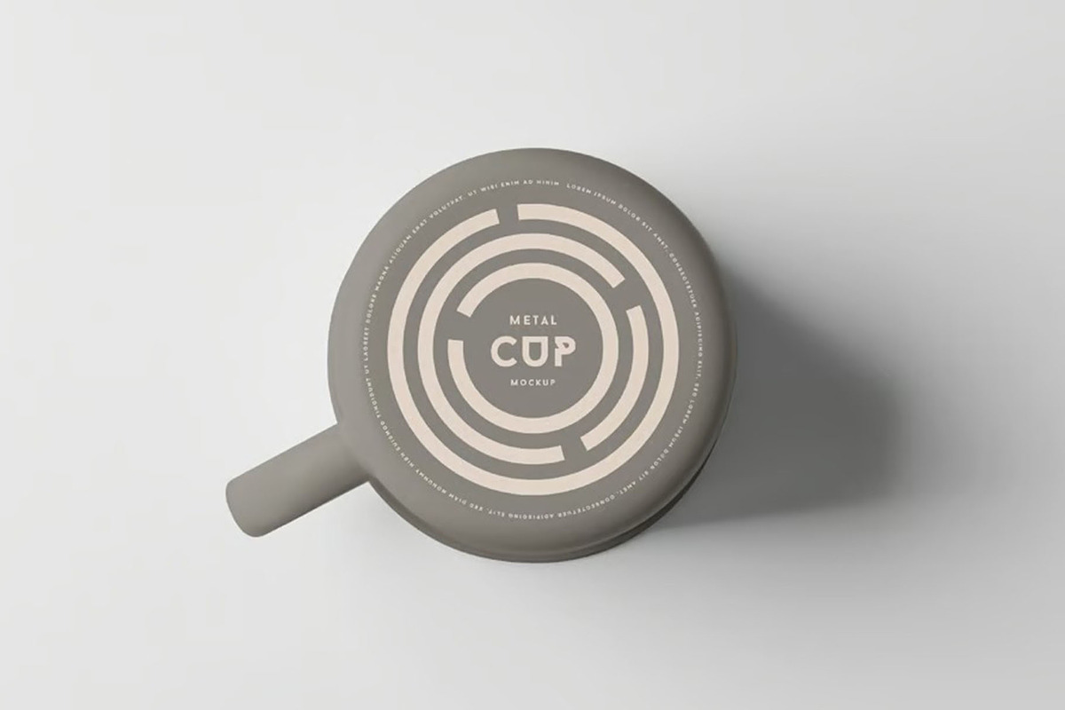 Metal Mug Mock-up, a Cups & Container Mockup by zippypixelstudio (Photo 11 of 16)