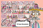 Mariachi Magic: playful Mexican, a Person Illustration by NiiiNArt (Thumbnail 4 of 8)