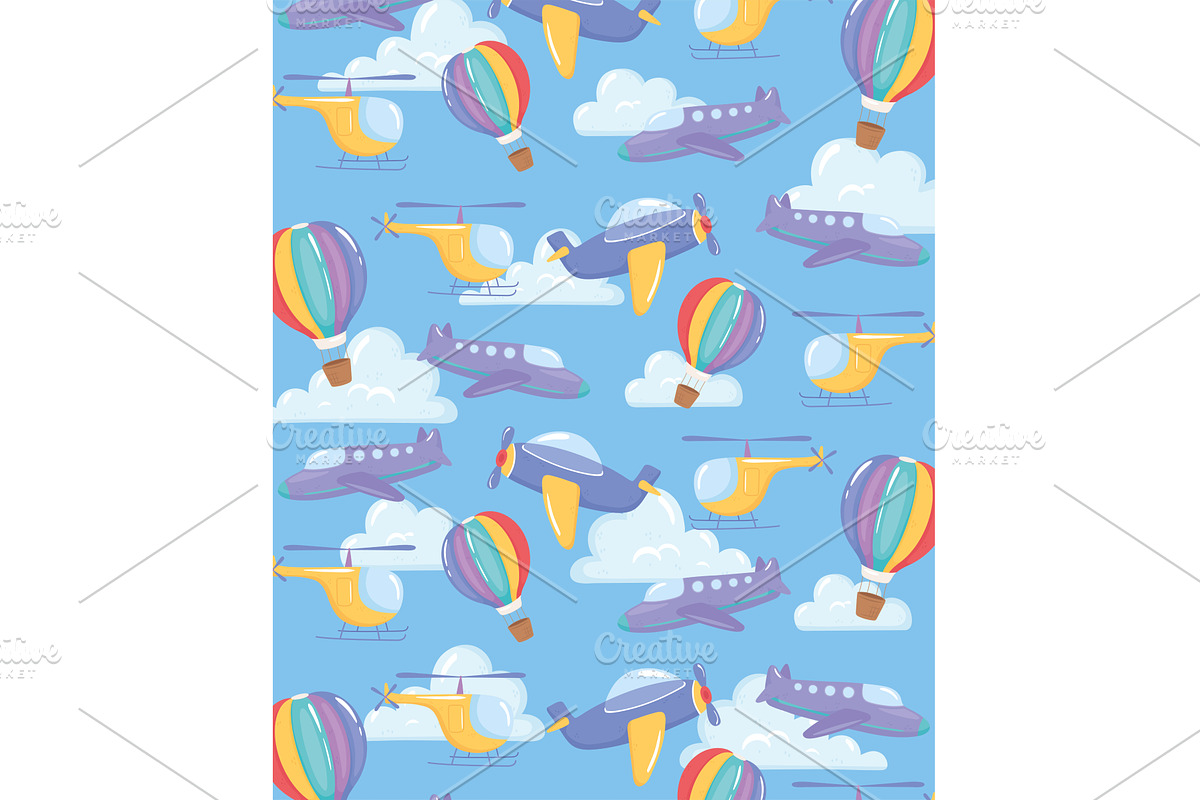 air transport background, a Transportation Illustration by studiogstock