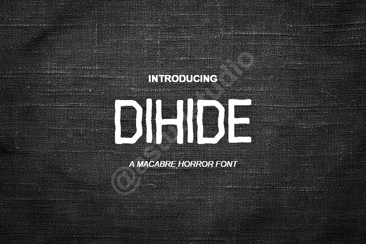 Dihide – Premium Serif Typeface for, a Font by Astuti Studio (Photo 1 of 16)