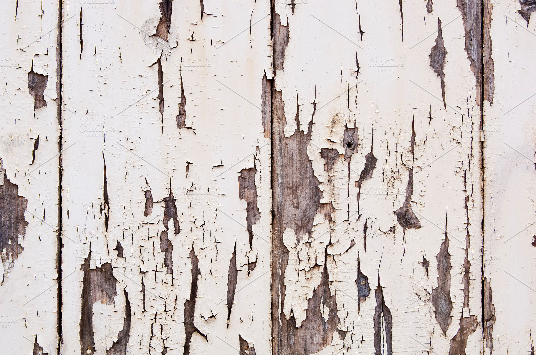 Weathered Paint on Wood, a Background Photo by THP Creative