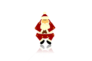 80% OFF - Dancing Santa Claus, an Illustration by Illustrations & Templates (Thumbnail 2 of 7)