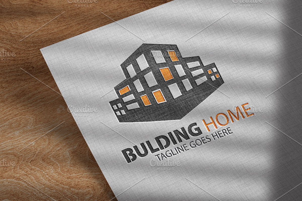 Home Build Logo, a Branding & Logo Template by Josuf Media