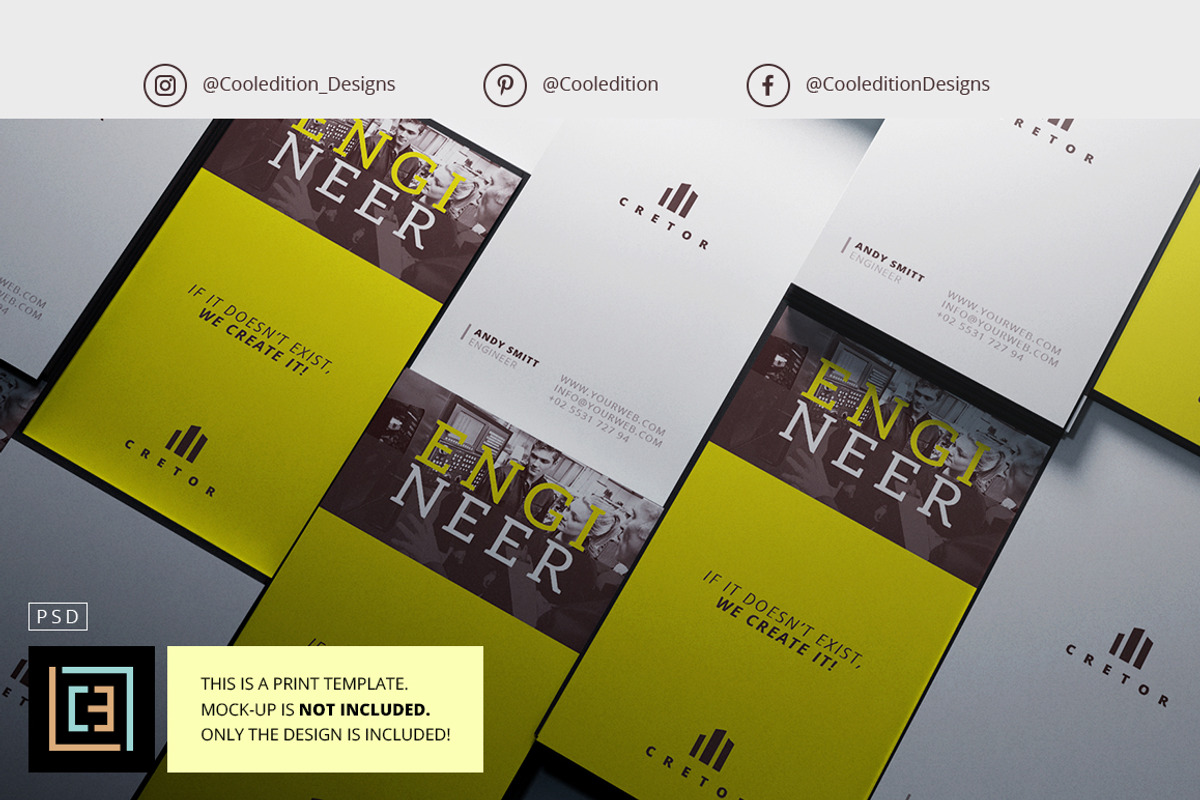 Business Card 15, a Business Card Template by Cooledition (Photo 1 of 4)