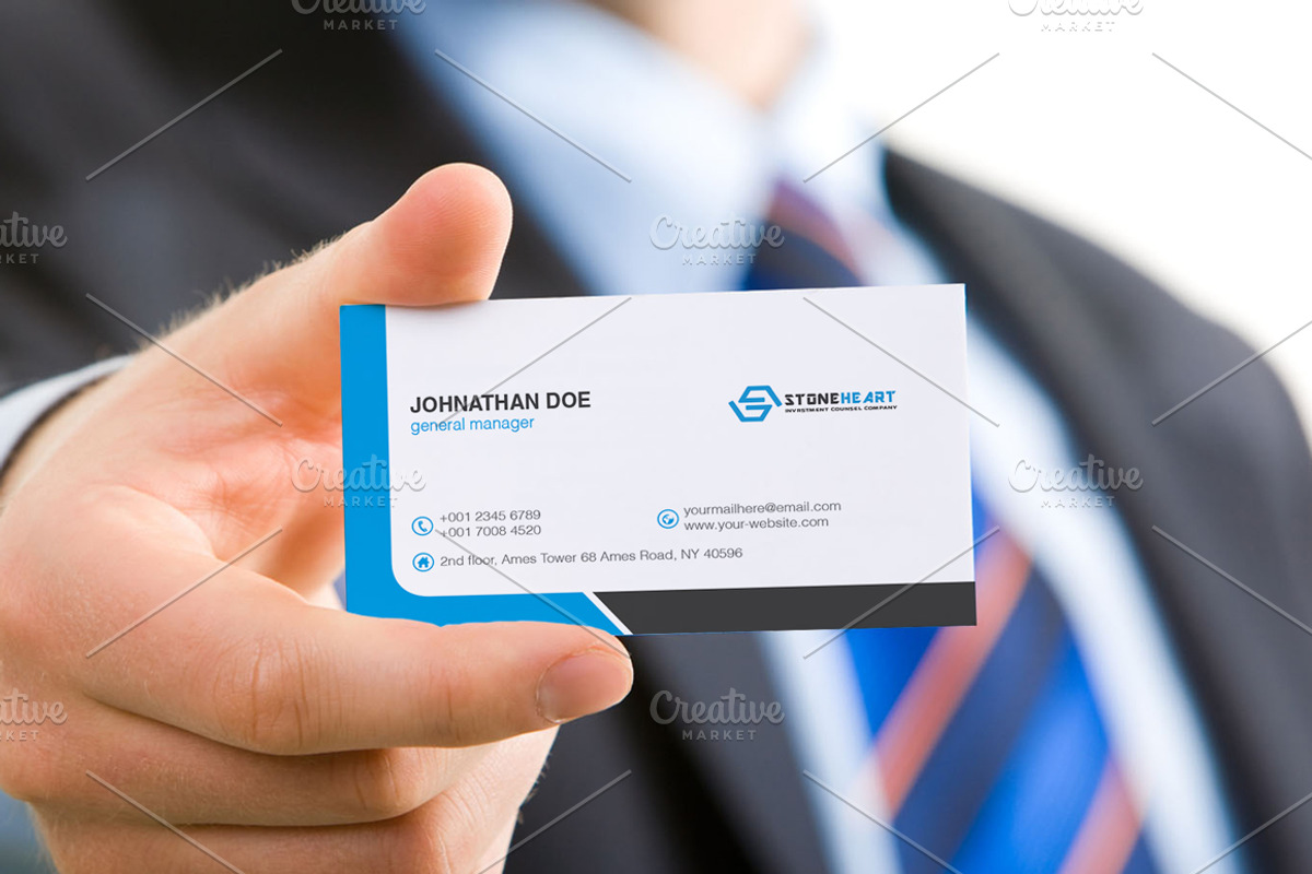 Corporate Business Card, a Business Card Template by BettyDesign (Photo 5 of 5)