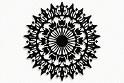 Boho Floral Mandala Vector Pack, an Illustration by Artivon (Thumbnail 5 of 21)