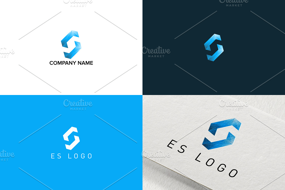 Business Logo Design for Letter S, a Branding & Logo Template by Al-Ghaniy (Photo 1 of 2)