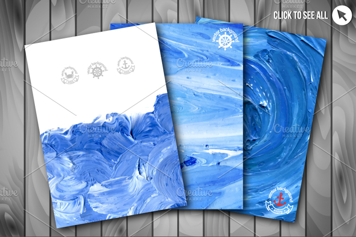 42 Magic Painted Backgrounds preview 4
