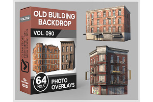 64 Old Building Backdrop Overlays, an Architecture Photo by KenScape