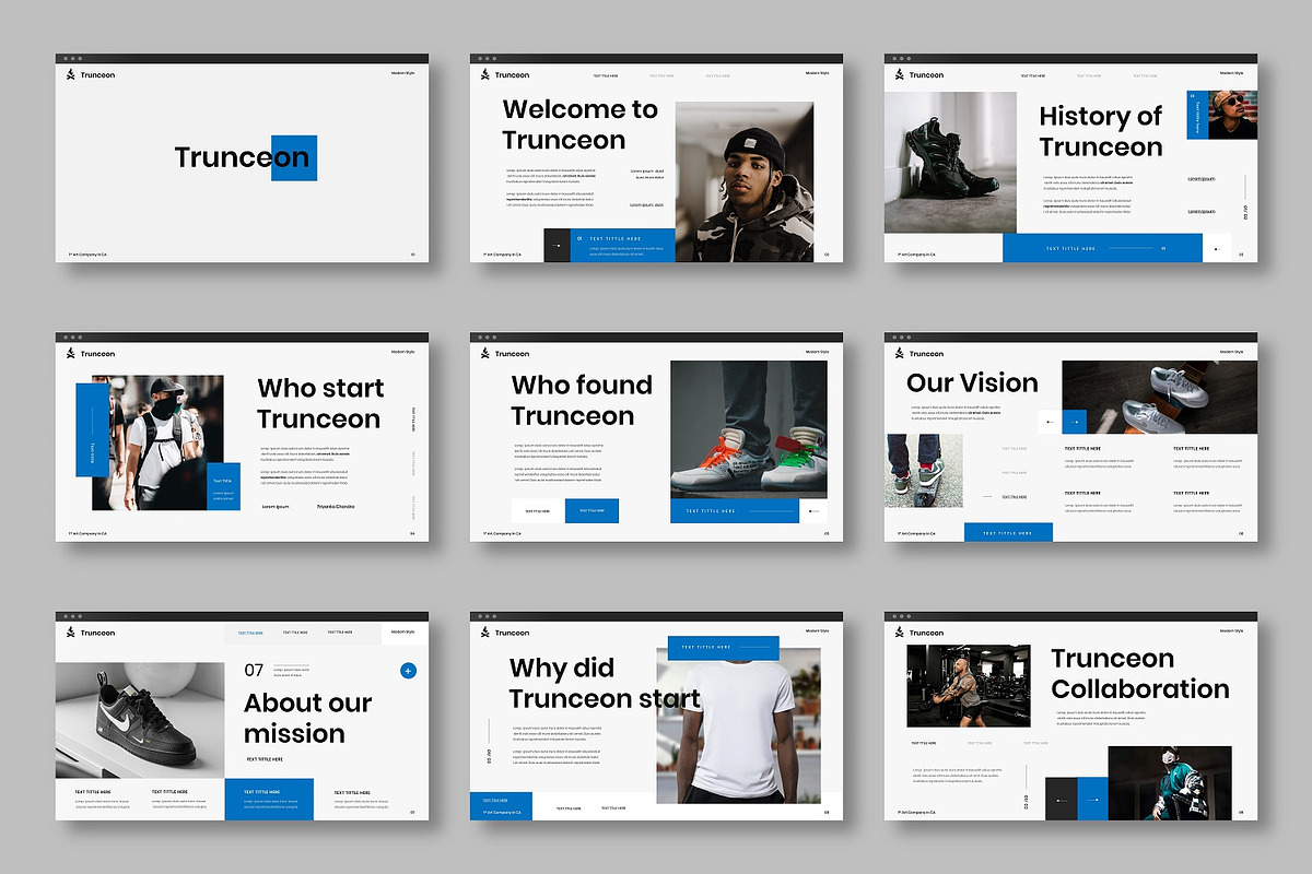 Trunceon – Business PowerPoint, a Presentation Template by Dens Creative Studio (Photo 2 of 6)