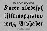 Pixel Fraktur F, a Blackletter Font by cromatixclassroom (Thumbnail 4 of 4)