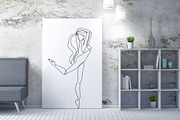 One Line Art Print, an Animal Illustration by Anastasiia_Dzhioeva (Thumbnail 5 of 7)