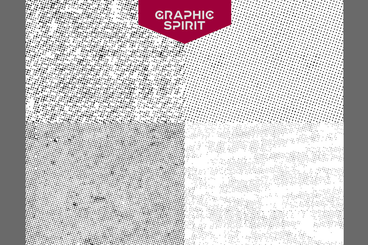 Seamless Halftone Dot Patterns, a Pattern Graphic by Graphic Spirit (Photo 4 of 4)
