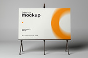 Banner and Press Wall Mockup, an Advertising Mockup by dpi (Thumbnail 5 of 13)