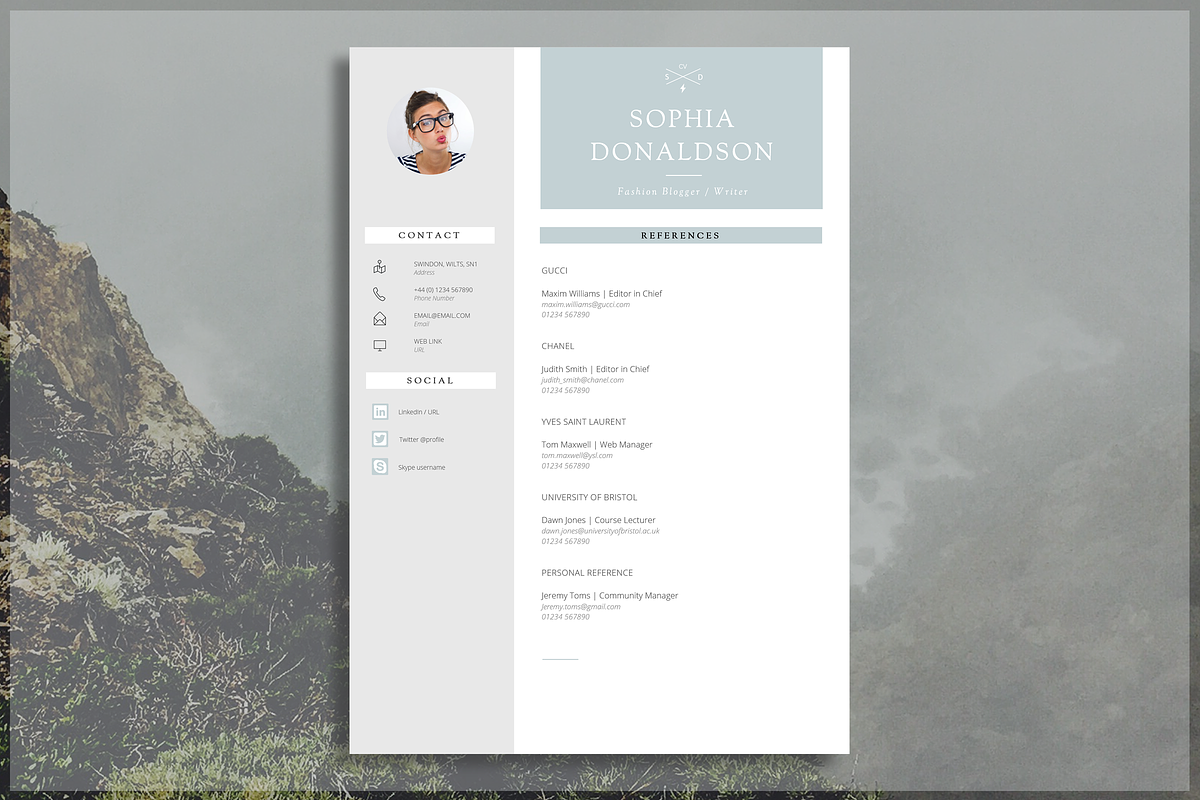 CV | Resume Template, a Resume Template by introDuice - CV / Resumes (Photo 5 of 6)