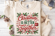 Christmas Is Better Together PNG, a Seasonal Illustration by DreamPrint404 (Thumbnail 6 of 6)