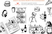 Urban life hand drawn illustrations, a Person Illustration by Winged Graphics (Thumbnail 4 of 5)