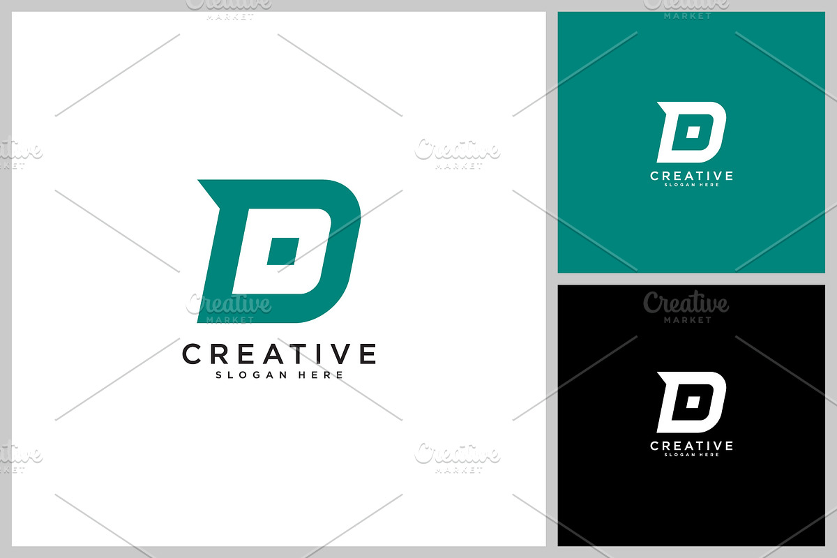 initials letter D vector design, a Branding & Logo Template by quadrazo