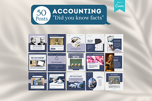 Accountant Posts - Canva Templates