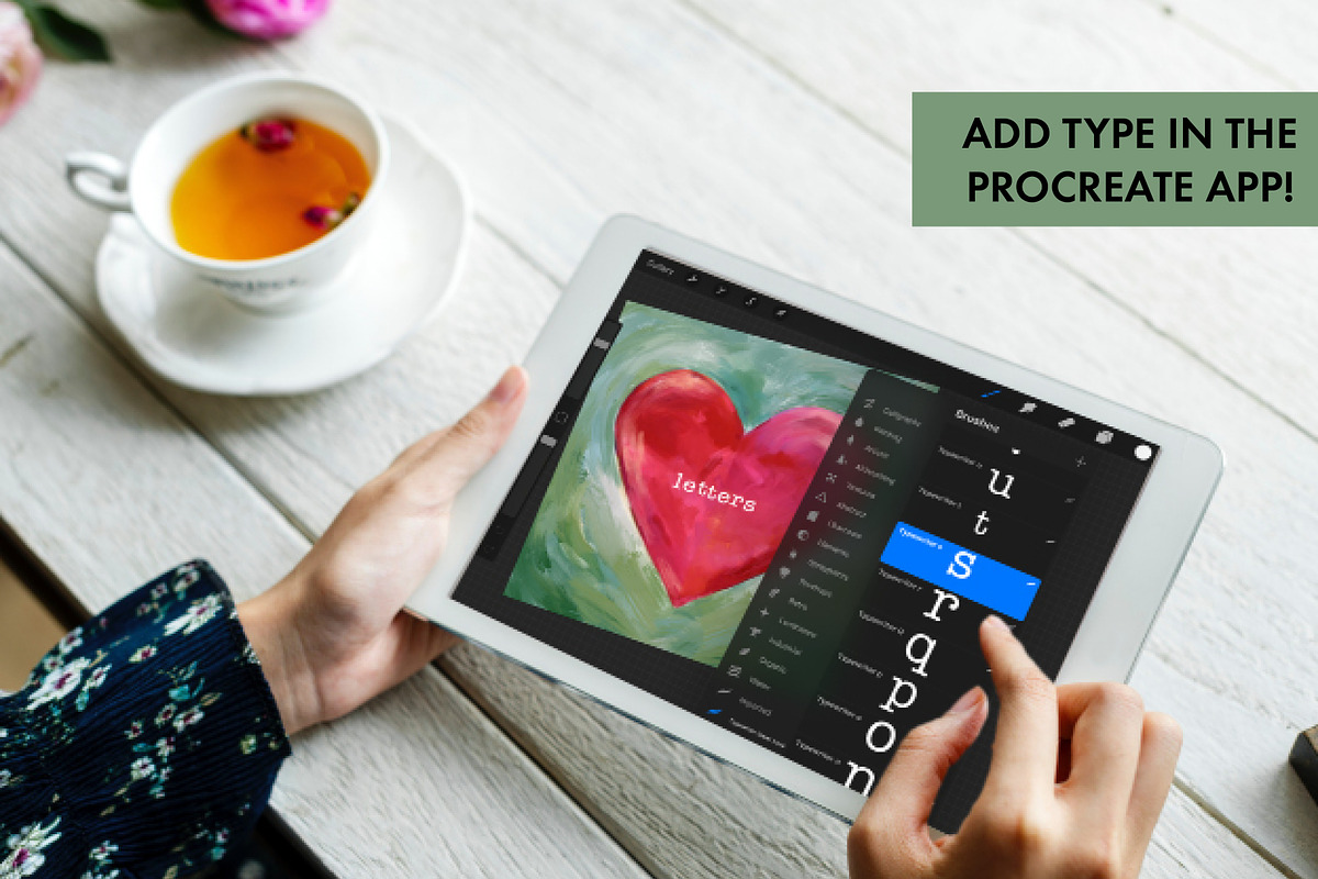 Procreate Typewriter Brush Bundle preview 3