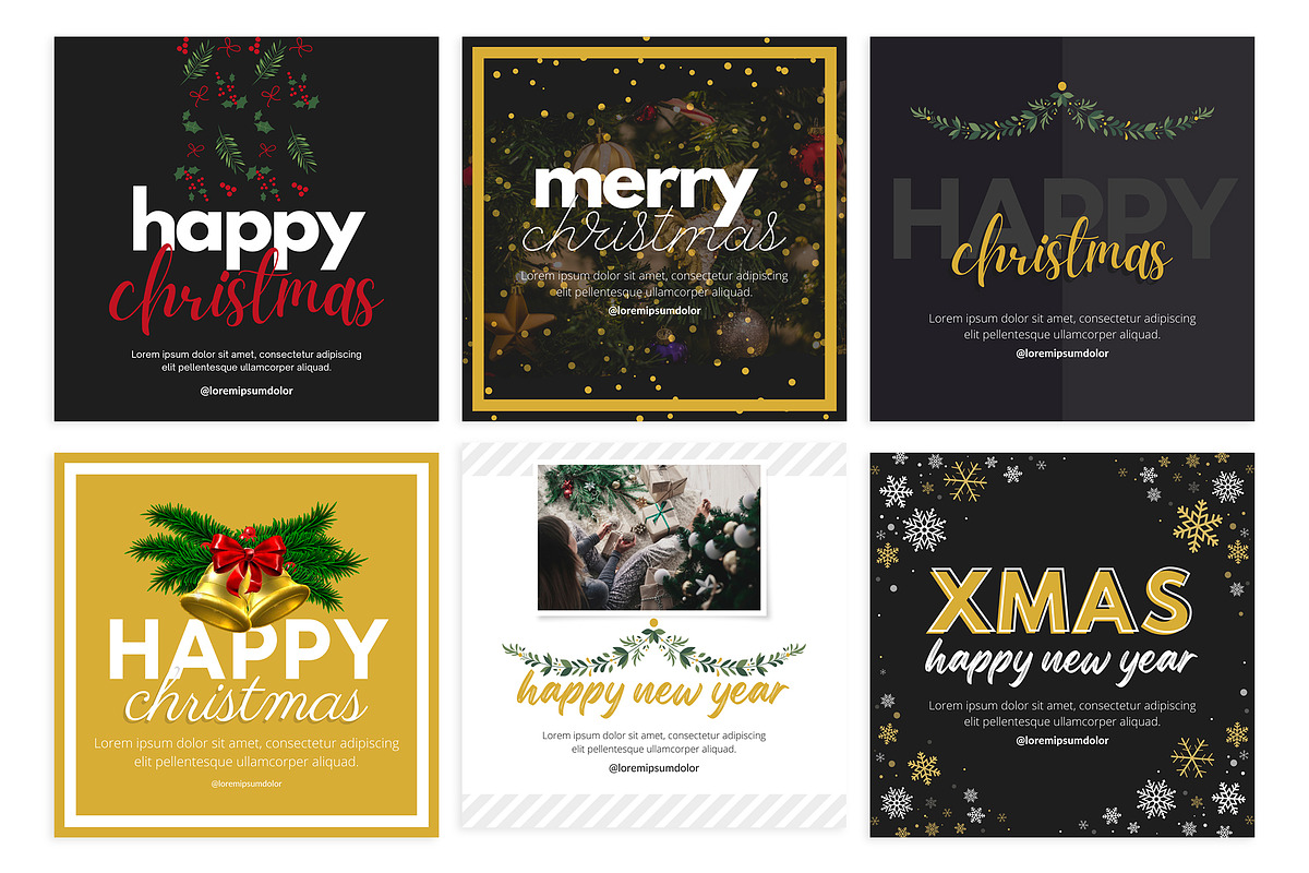 Canva Christmas New Year Instagram, a Social Media Template by illycreative (Photo 5 of 5)