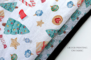 Watercolor mini pack Christmas Mood, an Illustration by Marge Art (Thumbnail 4 of 5)
