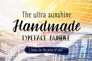 % SALE - Handmade font bundle, a Script Font by Lettering Garage (Thumbnail 1 of 15)