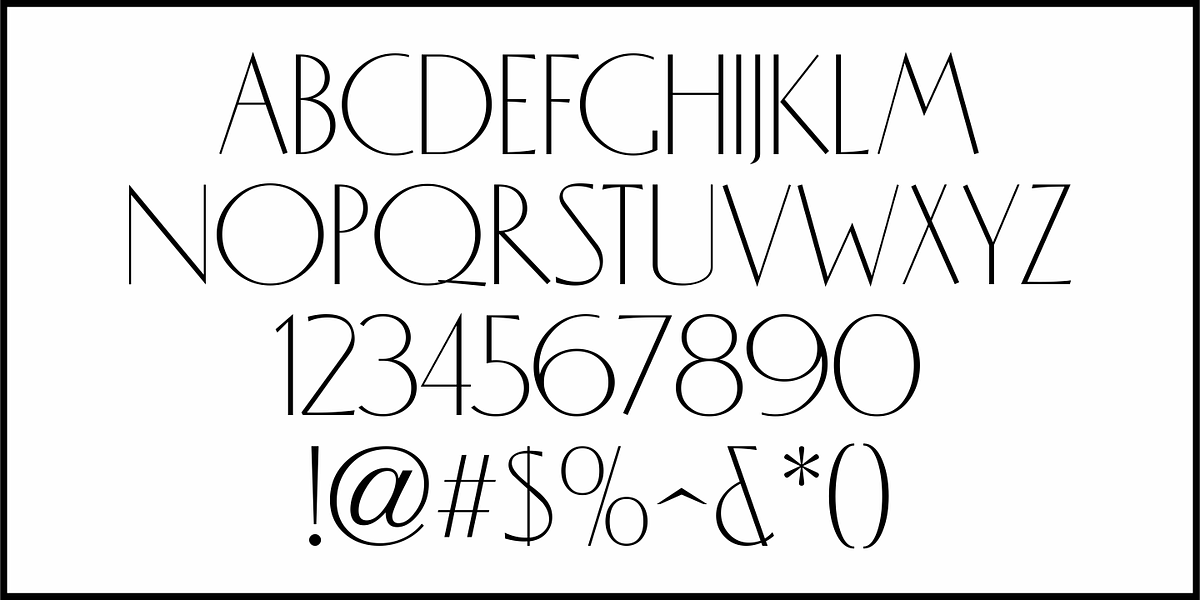 Evening Dress JNL, a Sans Serif Font by Jeff Levine Fonts (Photo 3 of 5)