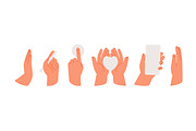 Hands set in various positions, an Object Graphic by artbesouro (Thumbnail 2 of 3)