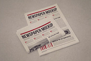 Newspaper Mock-up, an Advertising Mockup by zippypixelstudio (Thumbnail 4 of 14)