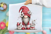 Whimsical Easter Gnome Clipart, an Illustration by designcity5 (Thumbnail 5 of 5)