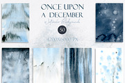 Watercolor Winter Clipart Landscape, an Object Graphic by NataliArkushArt (Thumbnail 13 of 20)