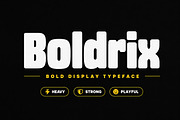Boldrix, a Slab Serif Font by Wow Magic (Thumbnail 1 of 4)