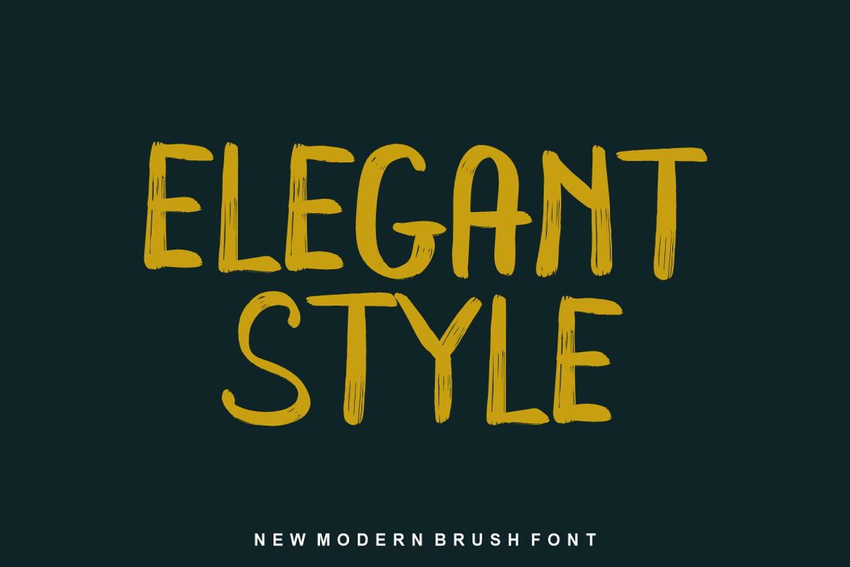 Jogangin - Font, a Handwritten Font by artchiles_design (Photo 3 of 5)