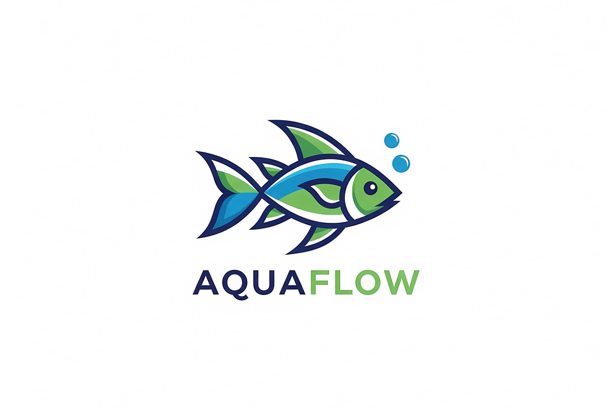 qua Flow Colorful, a Branding & Logo Template by Logocreative (Photo 2 of 2)