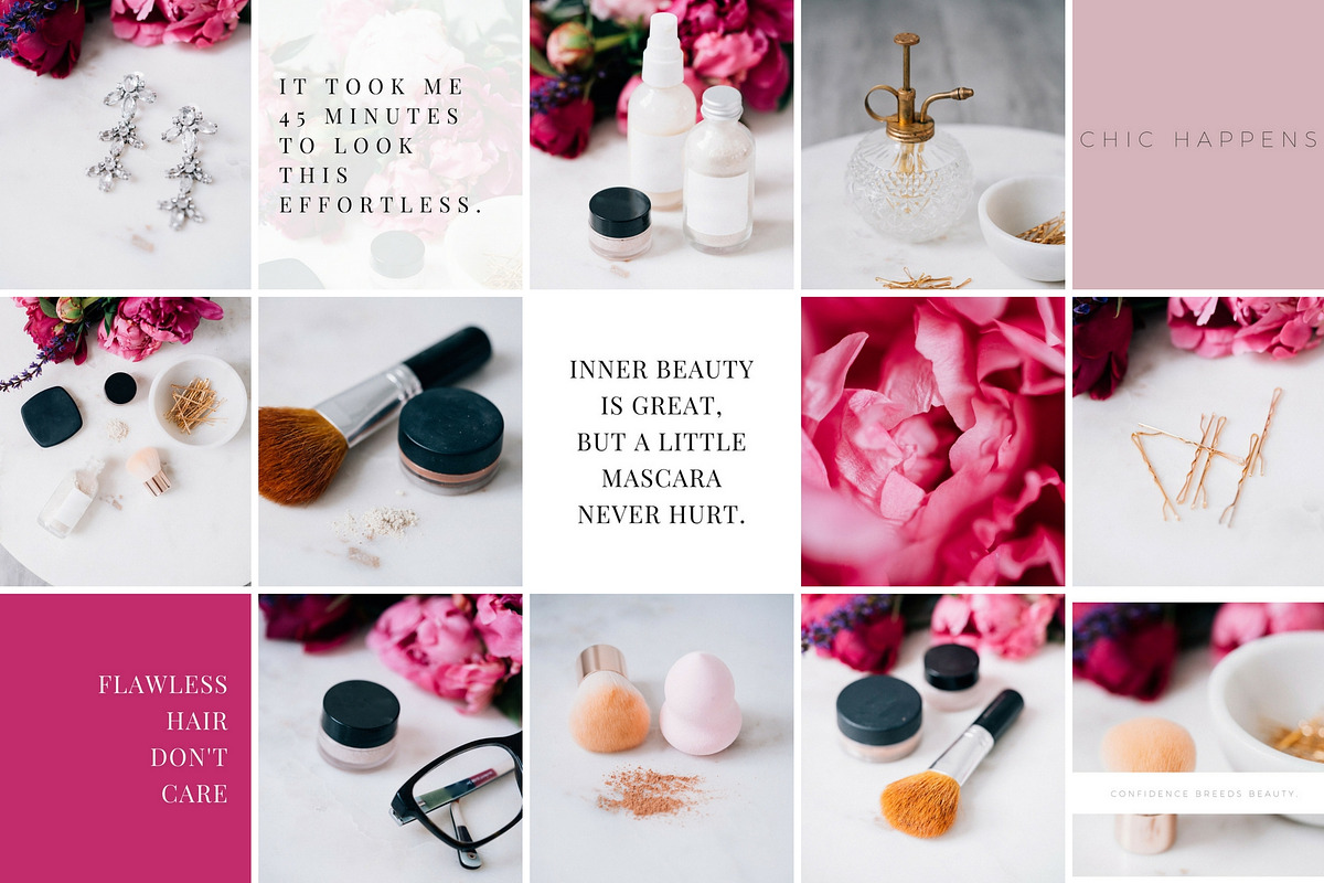 Beauty styled stock photo bundle | 3 containing social media, instagram, a Beauty & Fashion Photo by Brand Strategy Co. (Photo 3 of 6)