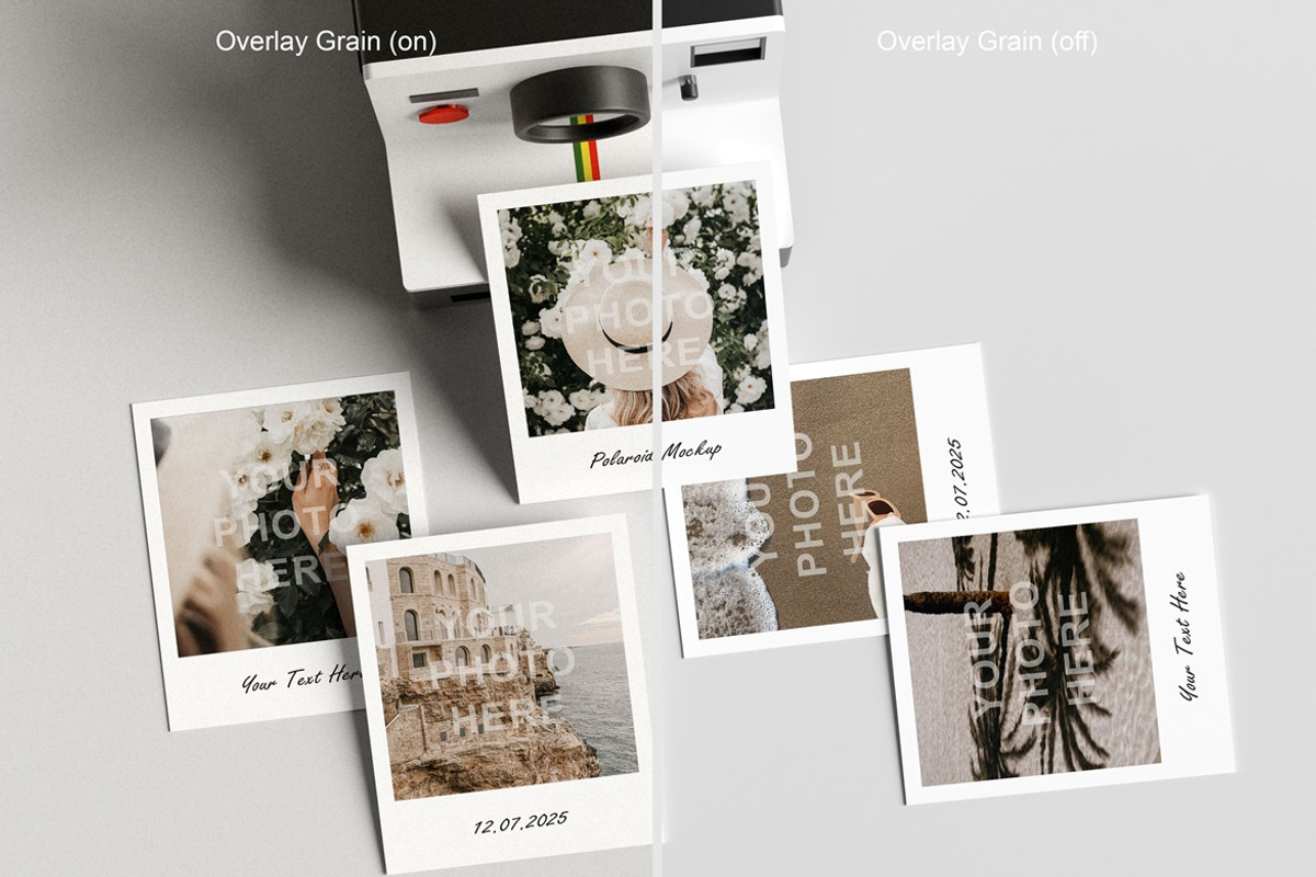 Polaroid Mockup, a Product Mockup by Momogi (Photo 7 of 8)