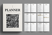 Planner Template, a Brochure Template by E-Type (Thumbnail 1 of 7)