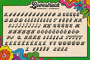 Lovestruck | 70s Script Font, a Script Font by RetroSupply Co. (Thumbnail 8 of 10)