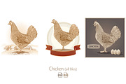 Farm birds set, an Animal Illustration by Countryside life (Thumbnail 10 of 12)