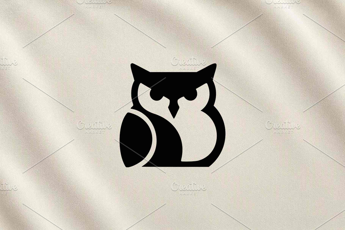 Stylized Owl Vector Art, an Animal Illustration by Vectorium Studio (Photo 3 of 4)